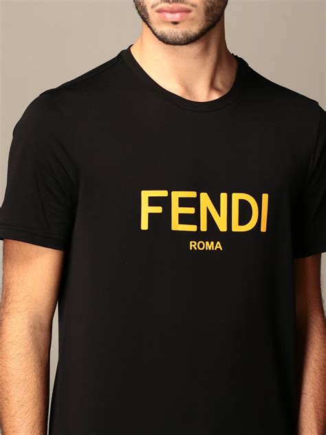 t shirt homme fendi|Fendi t shirt discount.